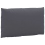 Cojines para palets 2 unidades tela gris antracita de vidaXL, Cojines para sillas y sofás - Ref: Foro24-361754, Precio: 43,46...