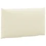 Cojines para palés 2 unidades tela Oxford blanco crema de vidaXL, Cojines para sillas y sofás - Ref: Foro24-361756, Precio: 3...