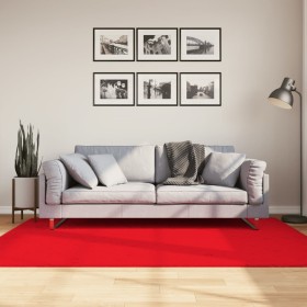 Alfombra de pelo corto OVIEDO rojo 140x200 cm de vidaXL, Alfombras - Ref: Foro24-375623, Precio: 55,84 €, Descuento: %
