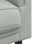Juego de sofás con cojines 3 piezas terciopelo gris claro de vidaXL, Sofás - Ref: Foro24-3209247, Precio: 637,09 €, Descuento: %