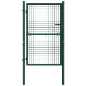 Grünes Stahlgittertor 100x175 cm von vidaXL, Gartentore - Ref: Foro24-145735, Preis: 209,50 €, Rabatt: %