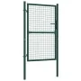 Puerta de valla de acero verde 100x175 cm de vidaXL, Puertas de jardín - Ref: Foro24-145735, Precio: 209,50 €, Descuento: %