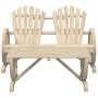 Juego de muebles de jardín 4 piezas madera maciza de abeto de vidaXL, Conjuntos de jardín - Ref: Foro24-3207125, Precio: 406,...