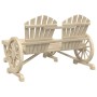 Juego de muebles de jardín 4 piezas madera maciza de abeto de vidaXL, Conjuntos de jardín - Ref: Foro24-3207125, Precio: 406,...