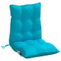 Cojines para silla con respaldo bajo 4 uds tela Oxford turquesa de vidaXL, Cojines para sillas y sofás - Ref: Foro24-377735, ...