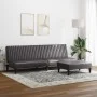 Zweiteiliges Sofaset aus grauem Kunstleder. von vidaXL, Sofas - Ref: Foro24-3216286, Preis: 300,19 €, Rabatt: %