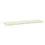 Cojines de banco de jardín 2 uds blanco crema 200x50x7 cm de vidaXL, Cojines para sillas y sofás - Ref: Foro24-361737, Precio...