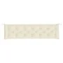 Cojines de banco de jardín 2 uds blanco crema 200x50x7 cm de vidaXL, Cojines para sillas y sofás - Ref: Foro24-361737, Precio...