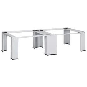 Pedestal doble de la lavadora y la secadora blanco de vidaXL, Accesorios para lavadoras y secadoras - Ref: Foro24-51194, Prec...