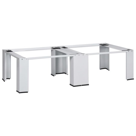 Pedestal doble de la lavadora y la secadora blanco de vidaXL, Accesorios para lavadoras y secadoras - Ref: Foro24-51194, Prec...