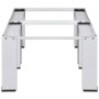 Pedestal doble de la lavadora y la secadora blanco de vidaXL, Accesorios para lavadoras y secadoras - Ref: Foro24-51194, Prec...