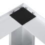 Pedestal doble de la lavadora y la secadora blanco de vidaXL, Accesorios para lavadoras y secadoras - Ref: Foro24-51194, Prec...