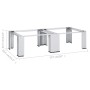 Pedestal doble de la lavadora y la secadora blanco de vidaXL, Accesorios para lavadoras y secadoras - Ref: Foro24-51194, Prec...