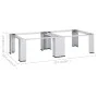 Pedestal doble de la lavadora y la secadora blanco de vidaXL, Accesorios para lavadoras y secadoras - Ref: Foro24-51194, Prec...