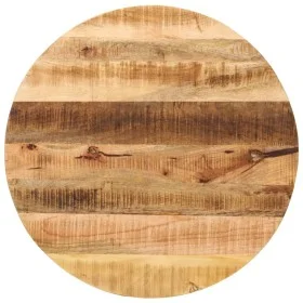 Tablero de mesa redondo madera maciza mango rugosa Ø 70x1,5 cm by vidaXL, Table tops - Ref: Foro24-370009, Price: 66,54 €, Di...