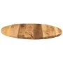 Tablero de mesa redondo madera maciza mango rugosa Ø 90x3,8 cm by vidaXL, Table tops - Ref: Foro24-370016, Price: 163,51 €, D...