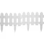 Bordes de jardín 17 unidades PP blanco 10 m by vidaXL, Garden edging and edging - Ref: Foro24-48616, Price: 41,03 €, Discount: %
