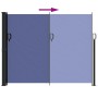 Toldo lateral retráctil azul 160x500 cm de vidaXL, Sombrillas - Ref: Foro24-4004431, Precio: 93,75 €, Descuento: %