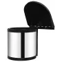 Papelera de cocina empotrada acero inoxidable 8 L de vidaXL, Cubos de la basura y papeleras - Ref: Foro24-51171, Precio: 47,5...