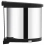 Papelera de cocina empotrada acero inoxidable 8 L de vidaXL, Cubos de la basura y papeleras - Ref: Foro24-51171, Precio: 47,5...