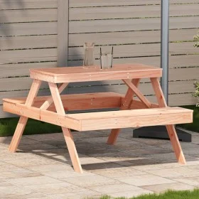 Mesa de pícnic madera maciza Douglas 105x134x75 cm de vidaXL, Mesas de jardín - Ref: Foro24-832570, Precio: 103,58 €, Descuen...