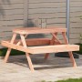 Mesa de pícnic madera maciza Douglas 105x134x75 cm de vidaXL, Mesas de jardín - Ref: Foro24-832570, Precio: 141,68 €, Descuen...