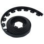 Borde de césped flexible con 30 estacas 10 m 5 cm de vidaXL, Ribetes y bordes para jardín - Ref: Foro24-48614, Precio: 36,61 ...