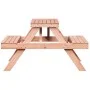 Mesa de pícnic madera maciza Douglas 105x134x75 cm de vidaXL, Mesas de jardín - Ref: Foro24-832570, Precio: 103,58 €, Descuen...