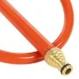 Trineo de aspersores con ruedas y cabezal giratorio acero rojo de vidaXL, Accesorios de aspersión - Ref: Foro24-4005276, Prec...