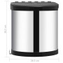 Papelera de cocina empotrada acero inoxidable 8 L de vidaXL, Cubos de la basura y papeleras - Ref: Foro24-51171, Precio: 44,7...