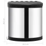 Papelera de cocina empotrada acero inoxidable 8 L de vidaXL, Cubos de la basura y papeleras - Ref: Foro24-51171, Precio: 47,5...