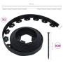 Borde de césped flexible con 30 estacas 10 m 5 cm de vidaXL, Ribetes y bordes para jardín - Ref: Foro24-48614, Precio: 36,61 ...