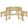 Banco de jardín madera pino impregnada 240 cm de vidaXL, Bancos de jardín - Ref: Foro24-49088, Precio: 348,38 €, Descuento: %