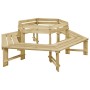 Banco de jardín madera pino impregnada 240 cm de vidaXL, Bancos de jardín - Ref: Foro24-49088, Precio: 348,38 €, Descuento: %