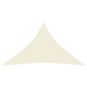Cream HDPE sail awning 160 g/m² 4x4x5.8 m by vidaXL, Umbrellas - Ref: Foro24-311204, Price: 27,43 €, Discount: %