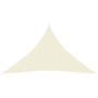 Toldo de vela crema HDPE 160 g/m² 4x4x5,8 m de vidaXL, Sombrillas - Ref: Foro24-311204, Precio: 28,81 €, Descuento: %