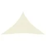 Toldo de vela crema HDPE 160 g/m² 4x4x5,8 m de vidaXL, Sombrillas - Ref: Foro24-311204, Precio: 27,43 €, Descuento: %
