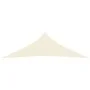 Toldo de vela crema HDPE 160 g/m² 4x4x5,8 m de vidaXL, Sombrillas - Ref: Foro24-311204, Precio: 27,43 €, Descuento: %