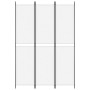 Biombo divisor de 3 paneles de tela blanco 150x220 cm de vidaXL, Divisores de ambientes - Ref: Foro24-350242, Precio: 37,51 €...