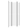 Trennwand mit 3 weißen Stoffbahnen 150x220 cm von vidaXL, Raumteiler - Ref: Foro24-350242, Preis: 36,72 €, Rabatt: %