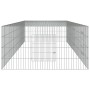 Jaula para conejos 3 paneles hierro galvanizado 325x109x54 cm de vidaXL, Jaulas y habitáculos para animales pequeños - Ref: F...