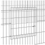 Jaula para conejos 3 paneles hierro galvanizado 325x109x54 cm de vidaXL, Jaulas y habitáculos para animales pequeños - Ref: F...