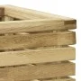 Arriate de madera de pino impregnada 50x50x100 cm de vidaXL, Maceteros y jardineras - Ref: Foro24-49102, Precio: 107,19 €, De...
