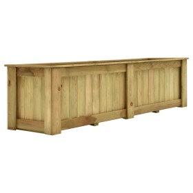 Arriate de madera de pino impregnada 196x50x50 cm de vidaXL, Maceteros y jardineras - Ref: Foro24-49095, Precio: 197,70 €, De...