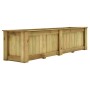 Arriate de madera de pino impregnada 196x50x50 cm de vidaXL, Maceteros y jardineras - Ref: Foro24-49095, Precio: 197,70 €, De...