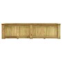 Arriate de madera de pino impregnada 196x50x50 cm de vidaXL, Maceteros y jardineras - Ref: Foro24-49095, Precio: 197,70 €, De...