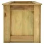 Arriate de madera de pino impregnada 196x50x50 cm de vidaXL, Maceteros y jardineras - Ref: Foro24-49095, Precio: 194,14 €, De...
