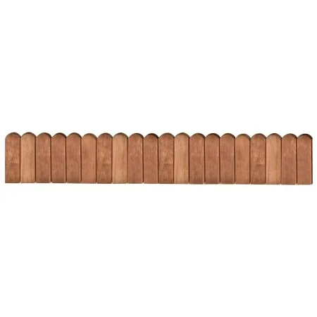Roll of brown impregnated pine wood border 120 cm by vidaXL, Garden edging and edging - Ref: Foro24-49106, Price: 20,28 €, Di...