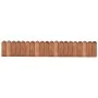 Roll of brown impregnated pine wood border 120 cm by vidaXL, Garden edging and edging - Ref: Foro24-49106, Price: 20,28 €, Di...