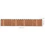 Roll of brown impregnated pine wood border 120 cm by vidaXL, Garden edging and edging - Ref: Foro24-49106, Price: 20,28 €, Di...